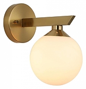 Бра Omnilux Pabu OML-68301-01 цвет плафона/подвески Белый, цвет арматуры Бронза