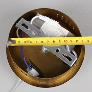 Подвесной светильник Omnilux Cedrello OML-68803-06 цвет плафона/подвески Прозрачный, цвет арматуры Латунь-8