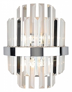 Накладной светильник Omnilux Saviano OML-69001-02 цвет плафона/подвески Прозрачный, цвет арматуры Хром