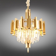 Подвесной светильник Omnilux Gaeta OML-69703-06 цвет плафона/подвески Золото, цвет арматуры Золото-1