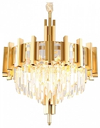 Подвесной светильник Omnilux Gaeta OML-69703-08 цвет плафона/подвески Золото, цвет арматуры Золото