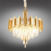 Подвесной светильник Omnilux Gaeta OML-69703-08 цвет плафона/подвески Золото, цвет арматуры Золото-1