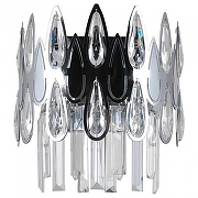 Бра Omnilux Riposto OML-71701-02 цвет плафона/подвески Прозрачный, цвет арматуры Хром