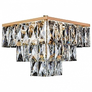 Подвесной светильник Omnilux Arenella OML-72603-06 цвет плафона/подвески Прозрачный, цвет арматуры Золото