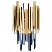 Бра Omnilux Carisio OML-72801-02 цвет плафона/подвески Прозрачный, цвет арматуры Золото