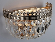 Накладной светильник Omnilux Syracuse OML-76607-02 цвет плафона/подвески Прозрачный, цвет арматуры Золото-2