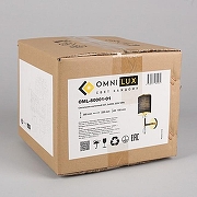 Бра Omnilux Maranello OML-80001-01 цвет плафона/подвески Белый, Прозрачный, цвет арматуры Золото, Прозрачный-5