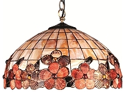 Подвесной светильник Omnilux Avanca OML-80603-03 цвет плафона/подвески Разноцветный, цвет арматуры Бронза