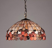 Подвесной светильник Omnilux Avanca OML-80603-03 цвет плафона/подвески Разноцветный, цвет арматуры Бронза-1