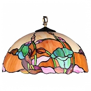 Подвесной светильник Omnilux Belmonte OML-80903-03 цвет плафона/подвески Разноцветный, цвет арматуры Бронза