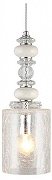 Подвесной светильник Omnilux Aviano OML-84606-01 цвет плафона/подвески Прозрачный, цвет арматуры Хром
