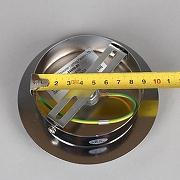 Подвесной светильник Omnilux Aviano OML-84606-01 цвет плафона/подвески Прозрачный, цвет арматуры Хром-6