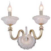 Бра Omnilux Agerola OML-88301-02 цвет Золото, Прозрачный