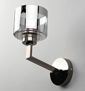 Бра Omnilux Lizzano OML-88901-01 цвет плафона/подвески Светло-серый, цвет арматуры Хром-2