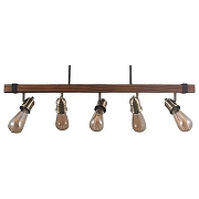 Подвесной светильник Omnilux Castelluzzo OML-94613-05 цвет Черный