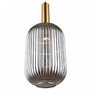 Подвесной светильник Omnilux Terrenove OML-99506-01 цвет плафона/подвески Светло-серый, цвет арматуры Бронза