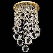 Встраиваемый светильник Dio D’Arte Osimo Gold Osimo GU10.5.14.8.113 G цвет плафона/подвески Прозрачный, цвет арматуры Золото-1