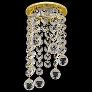 Встраиваемый светильник Dio D’Arte Osimo Gold Osimo GU10.5.14.8.115 G цвет плафона/подвески Прозрачный, цвет арматуры Золото-1