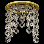 Встраиваемый светильник Dio D’Arte Osimo Gold Osimo GU10.5.14.8.117 G цвет плафона/подвески Прозрачный, цвет арматуры Золото-1