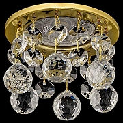 Встраиваемый светильник Dio D’Arte Osimo Gold Osimo GU10.5.14.8.118 G цвет плафона/подвески Прозрачный, цвет арматуры Золото-1