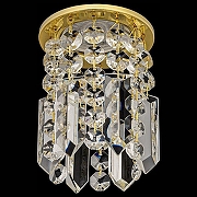 Встраиваемый светильник Dio D’Arte Osimo Gold Osimo GU10.5.14.8.123 G цвет плафона/подвески Прозрачный, цвет арматуры Золото-1