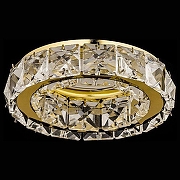 Встраиваемый светильник Dio D’Arte Osimo Gold Osimo GU10.5.14.9.100 G цвет плафона/подвески Прозрачный, цвет арматуры Золото-1