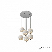 Подвесной светильник iLedex Mob P1009-6 WH цвет плафона/подвески Белый, цвет арматуры Белый-1