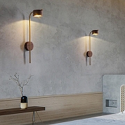 Бра Imperiumloft PATSY patsy01 цвет плафона/подвески Коричневый, цвет арматуры Латунь-5
