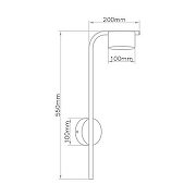 Бра Imperiumloft PATSY patsy01 цвет плафона/подвески Коричневый, цвет арматуры Латунь-10
