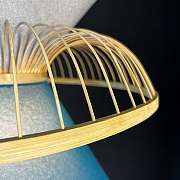 Подвесной светильник Imperiumloft Pella B pella01 цвет плафона/подвески Белый, Синий, цвет арматуры Белый-2