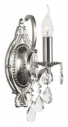Бра Arti Lampadari Pisani Pisani E 2.1.1.600 NM цвет плафона/подвески Прозрачный, цвет арматуры Никель