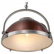 Подвесной светильник Covali PL-30201 цвет плафона/подвески Медь, Серебро, цвет арматуры Серебро