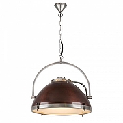Подвесной светильник Covali PL-30201 цвет плафона/подвески Медь, Серебро, цвет арматуры Серебро-1