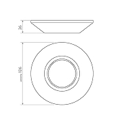 Встраиваемый светильник Covali PL-31122 цвет Латунь-7