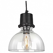 Подвесной светильник Covali PL-37007 цвет плафона/подвески Черный, цвет арматуры Черный