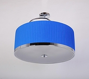 Светильник на штанге Manne Mia PL.4304-8CHBLUE цвет плафона/подвески Синий, цвет арматуры Хром-1