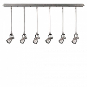 Подвесной светильник Covali PL-50133 цвет плафона/подвески Серебро, цвет арматуры Серебро-1