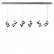 Подвесной светильник Covali PL-50133 цвет плафона/подвески Серебро, цвет арматуры Серебро-3