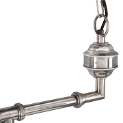 Подвесной светильник Covali PL-51557 цвет плафона/подвески Серебро, цвет арматуры Серебро-2