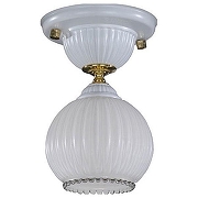 Накладной светильник Reccagni Angelo 9600 PL 9600/1 цвет плафона/подвески Белый, цвет арматуры Белый