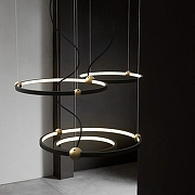 Подвесной светильник Imperiumloft PLANETARY PLANETARY01 цвет плафона/подвески Белый, Черный, цвет арматуры Белый, Черный-2