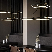 Подвесной светильник Imperiumloft PLANETARY PLANETARY01 цвет плафона/подвески Белый, Черный, цвет арматуры Белый, Черный-4