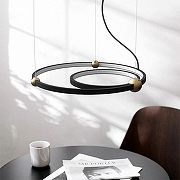 Подвесной светильник Imperiumloft PLANETARY PLANETARY01 цвет плафона/подвески Белый, Черный, цвет арматуры Белый, Черный-5