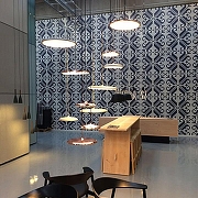 Подвесной светильник Imperiumloft Nordlux Art1st Pendant Copper PLATE01 цвет плафона/подвески Белый, Медь, цвет арматуры Медь-1