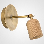 Бра Imperiumloft PORI PORI01 цвет плафона/подвески Коричневый, цвет арматуры Латунь