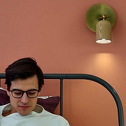 Бра Imperiumloft PORI PORI01 цвет плафона/подвески Коричневый, цвет арматуры Латунь-4