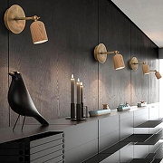 Бра Imperiumloft PORI PORI01 цвет плафона/подвески Коричневый, цвет арматуры Латунь-5