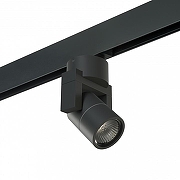 Светильник на штанге Lightstar Illumo L1 PRO051047 цвет плафона/подвески Черный, цвет арматуры Черный