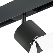 Светильник на штанге Lightstar Rullo PRO3487486 цвет плафона/подвески Белый, Черный, цвет арматуры Черный-2