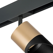 Светильник на штанге Lightstar Rullo PRO349087 цвет плафона/подвески Черный, Золото, цвет арматуры Черный-2